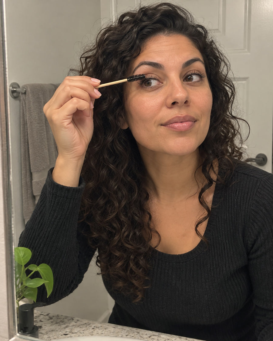Disposable Mascara Wands with Lash Comb, 50 Pack