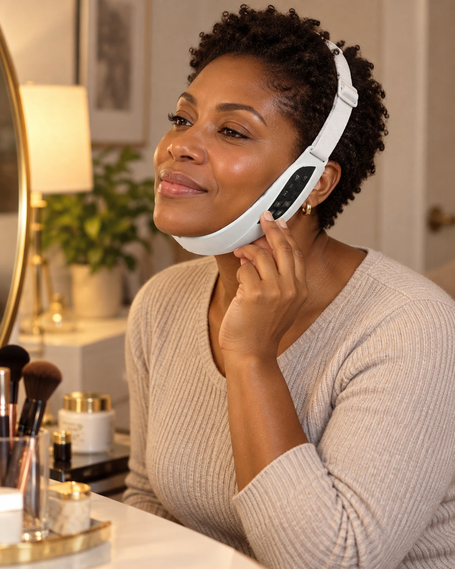EMS Microcurrent Facial Massager, Rechargeable