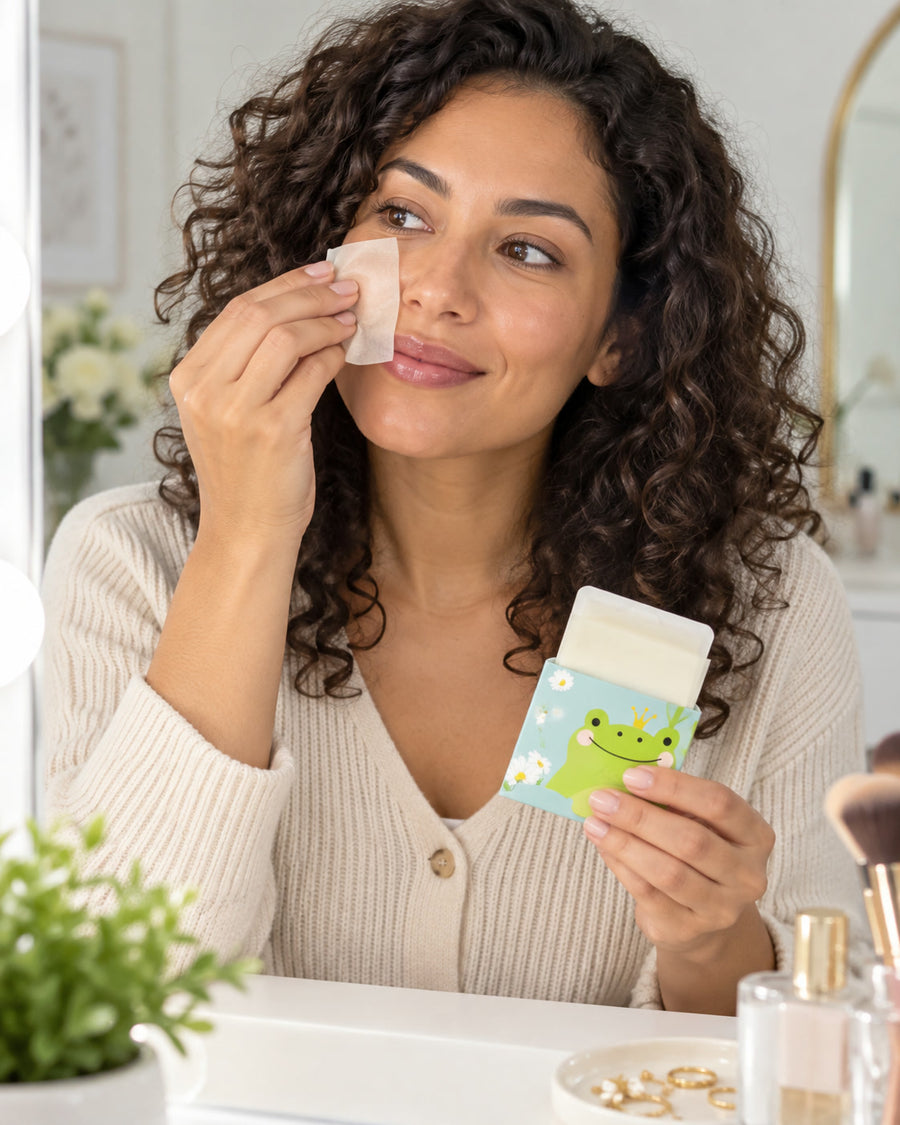 Scented Oil Blotting Sheets for Face, 100 Sheets