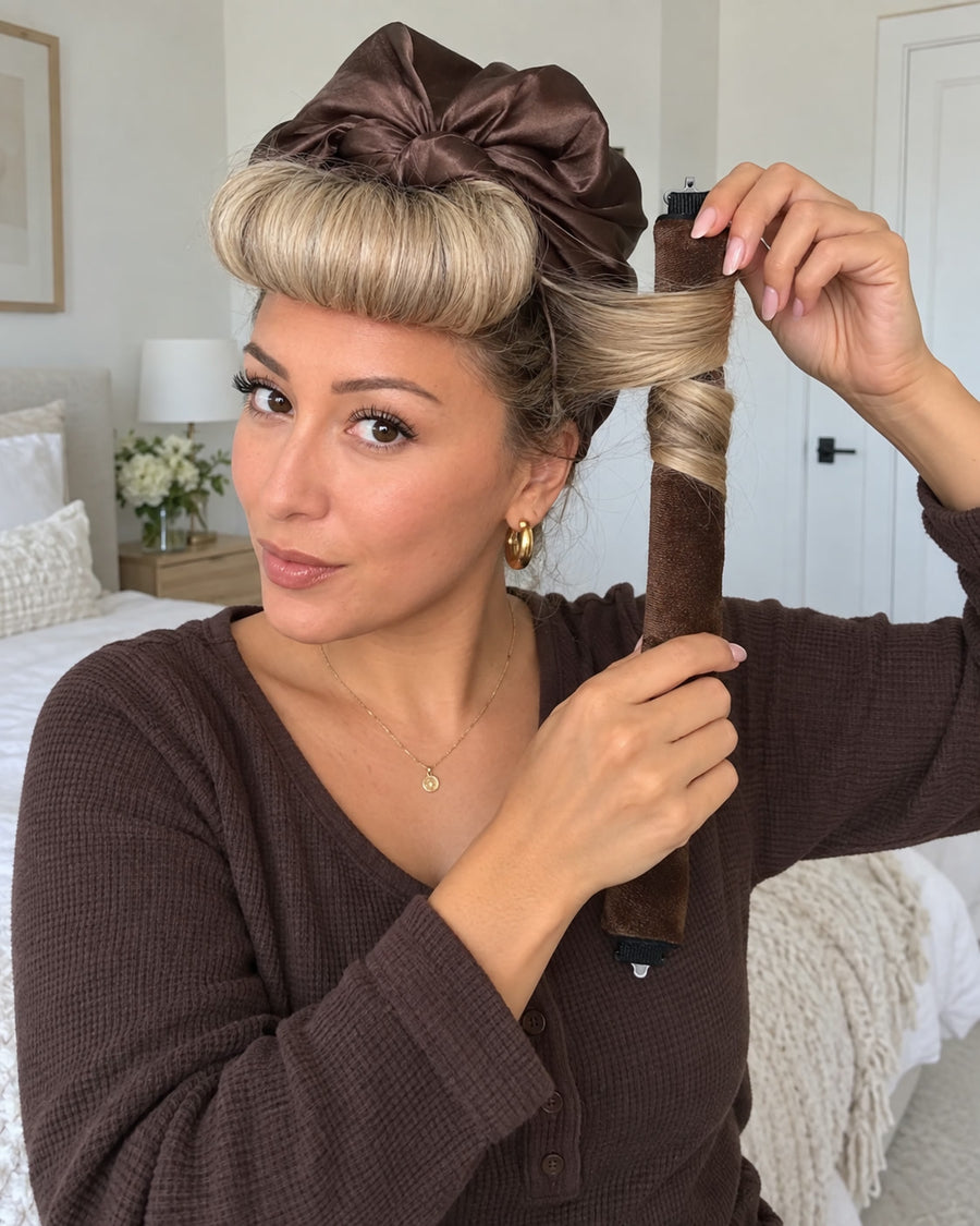 Heatless Curling Rods for Overnight Curls, Set of 3