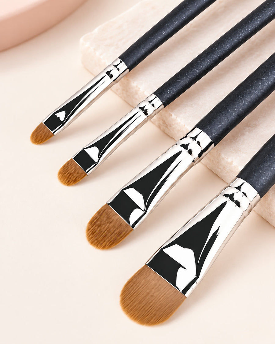 Flat Round Concealer Brush, Ultra-Thin Head