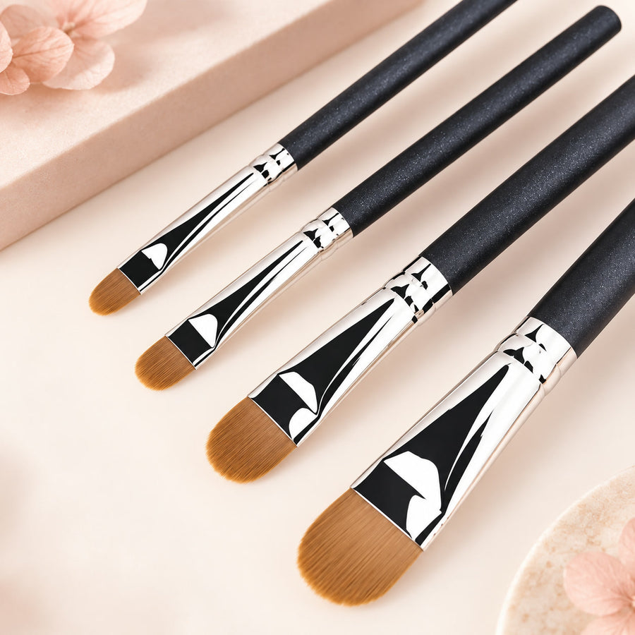 Flat Round Concealer Brush, Ultra-Thin Head