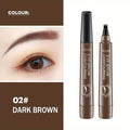 Alsunu microblading eyebrow pen in dark brown