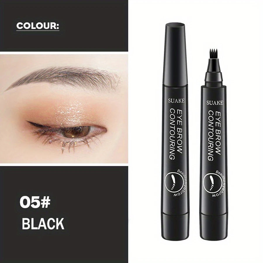 Alsunu microblading eyebrow pen in black