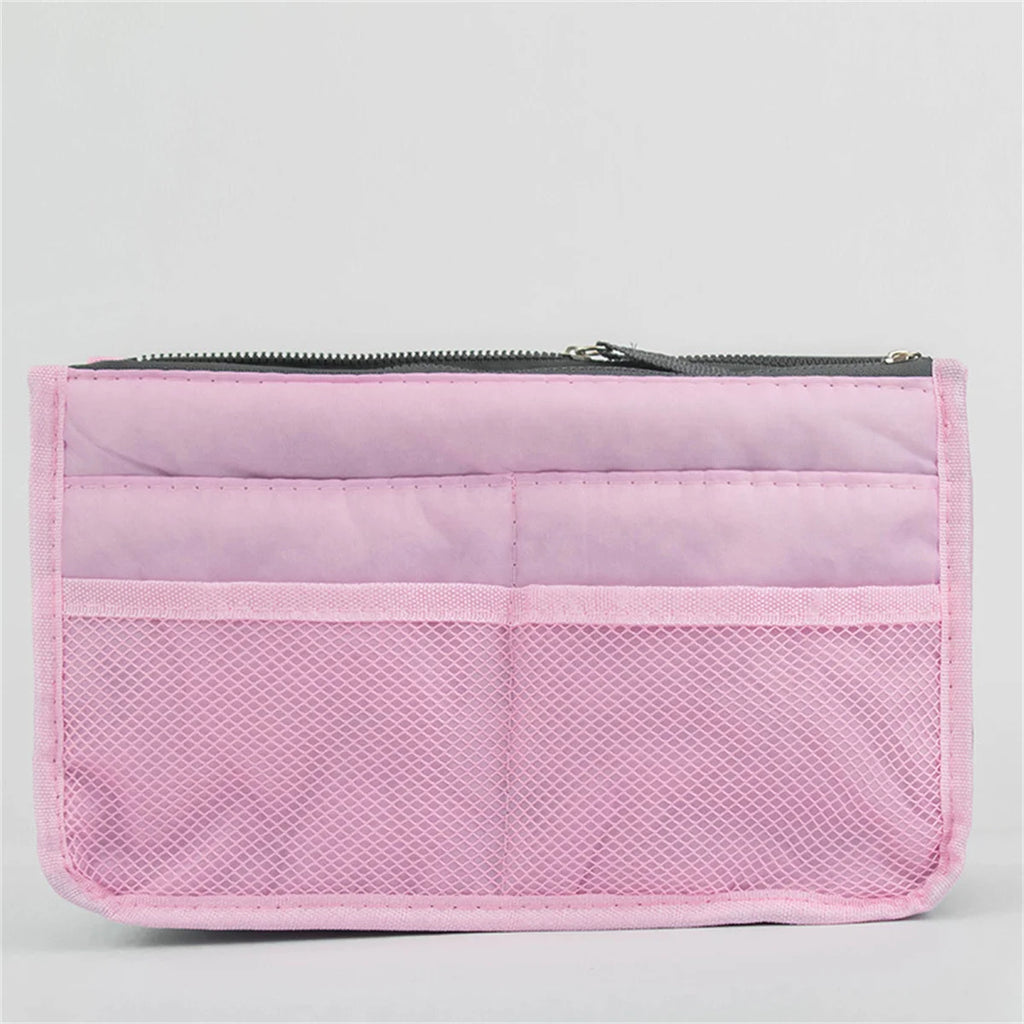 Alsunu travel makeup and toiletries bag in pink