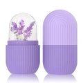 Alsunu silicone ice roller in purple