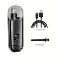 Alsunu nose and ear hair trimmer in black