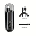 Alsunu nose and ear hair trimmer in black