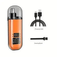 Alsunu nose and ear hair trimmer in orange
