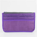 Alsunu travel makeup and toiletries bag in purple