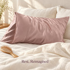 Alsunu Silk Pillowcase - styled in-use context