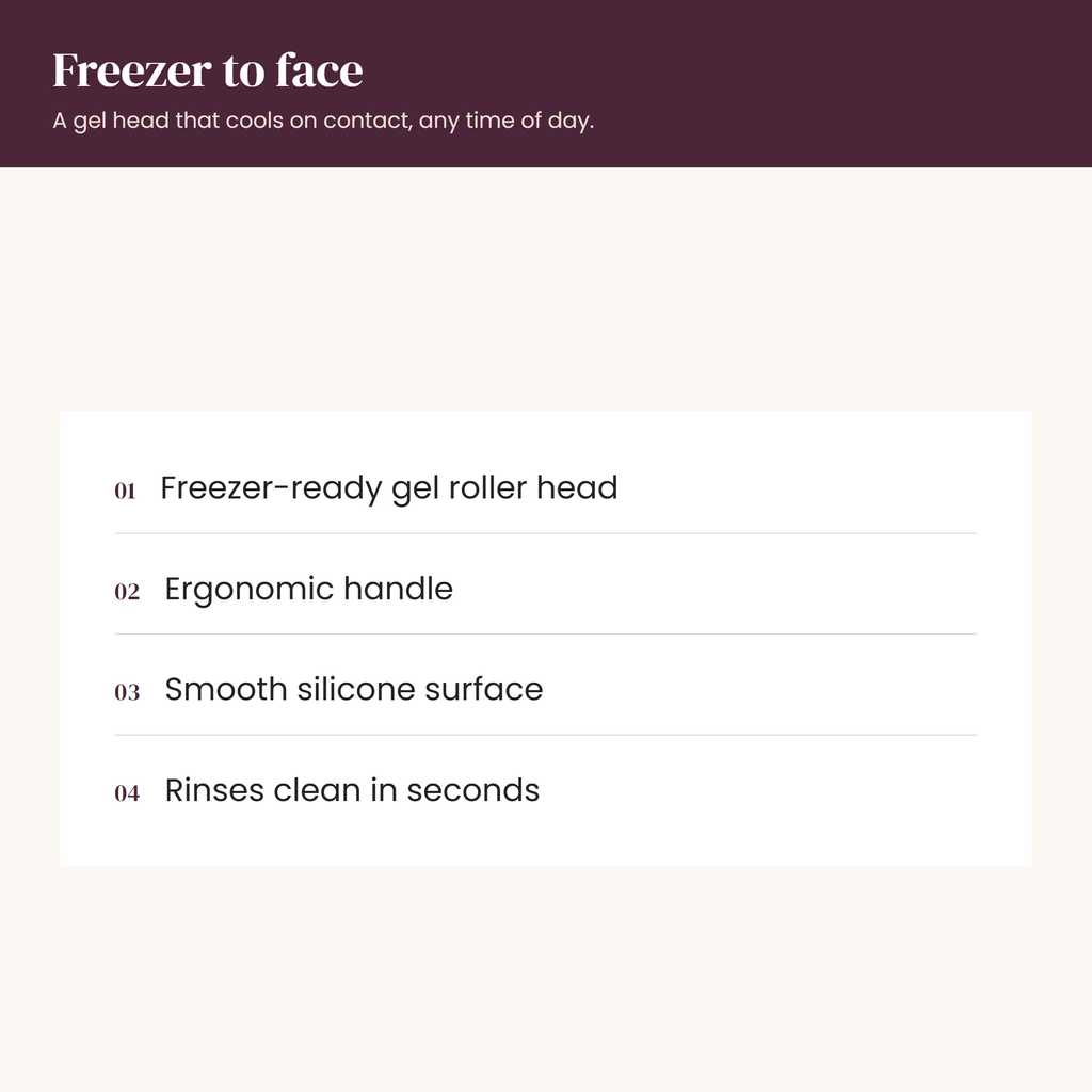 Alsunu® Silicone Ice Roller Face Massager - why Alsunu