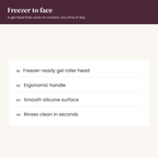 Alsunu® Silicone Ice Roller Face Massager - why Alsunu