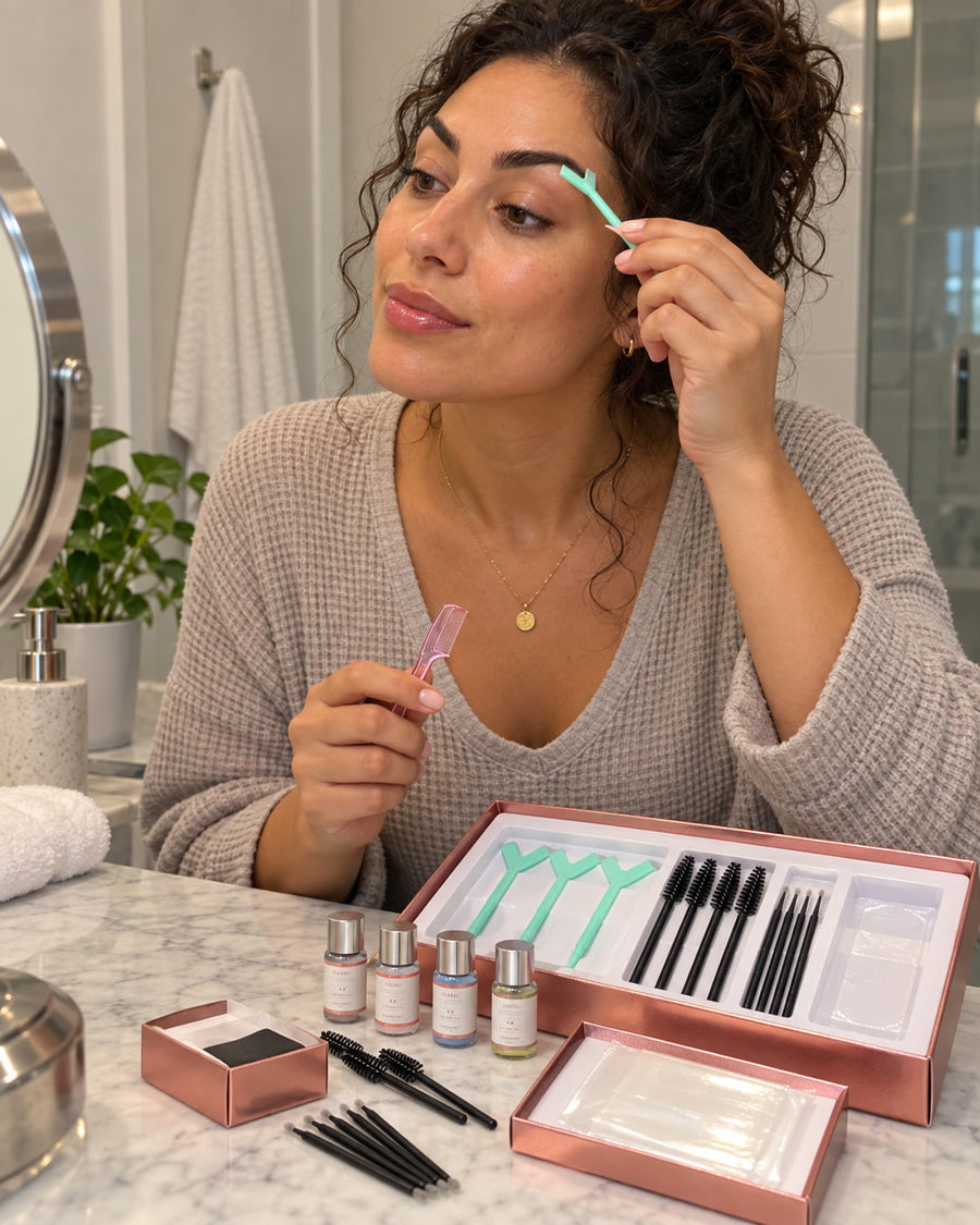 At-Home Lash Lift and Brow Lamination Kit