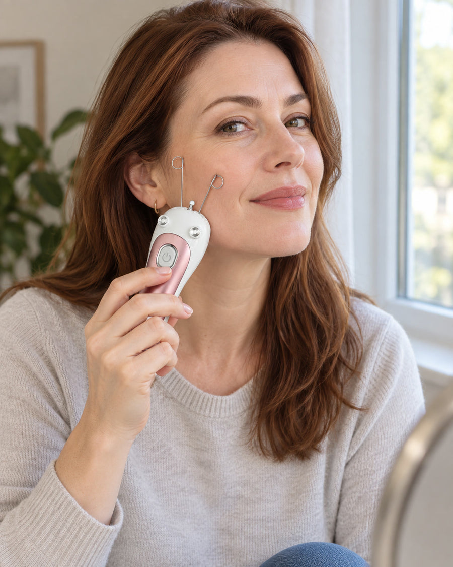 Electric Facial Hair Threading Epilator, Rechargeable