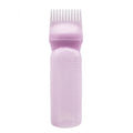 Alsunu hair oil applicator bottle in pink
