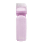 Alsunu hair oil applicator bottle in pink