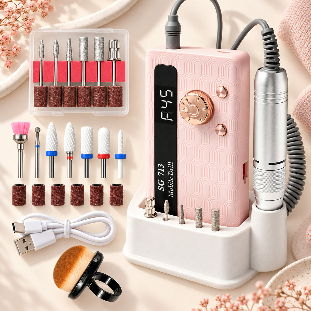 Alsunu nail drill in use