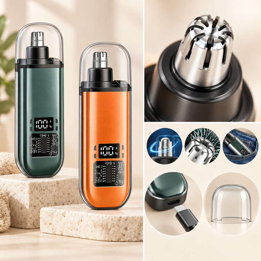 Rechargeable Nose and Ear Hair Trimmer