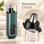 Alsunu nose and ear trimmer, rotary blade close up