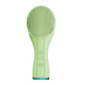 Alsunu sonic cleansing brush in green