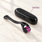 Alsunu Titanium Micro-Needling Derma Roller - travel case