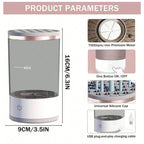 Brush cleaner product dimensions and parts